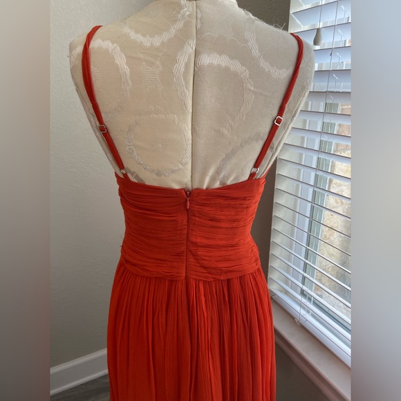 BCBG MaxAzria Silk Cocktail Special Occasion Dress Size 6 - Picture 15 of 16